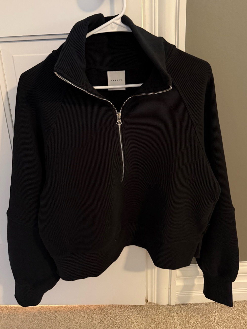 Varley Milano half zip sweatshirt